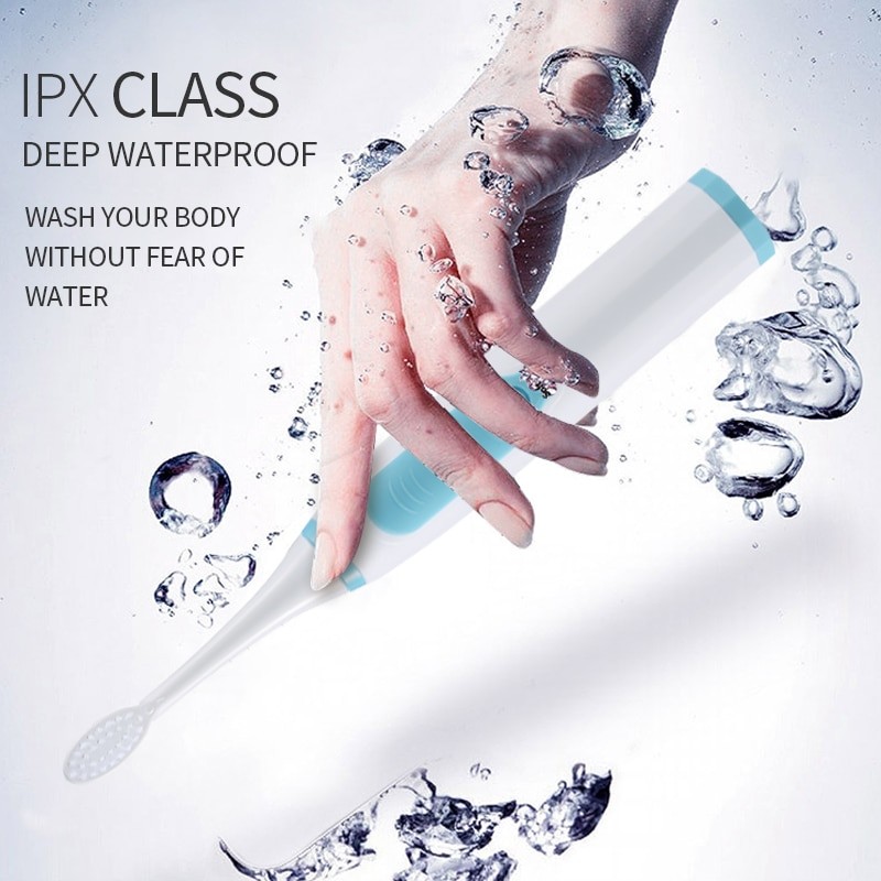 Electric toothbrush for men and women adult household non-rechargeable soft bristle fully automatic waterproof couples acoustic