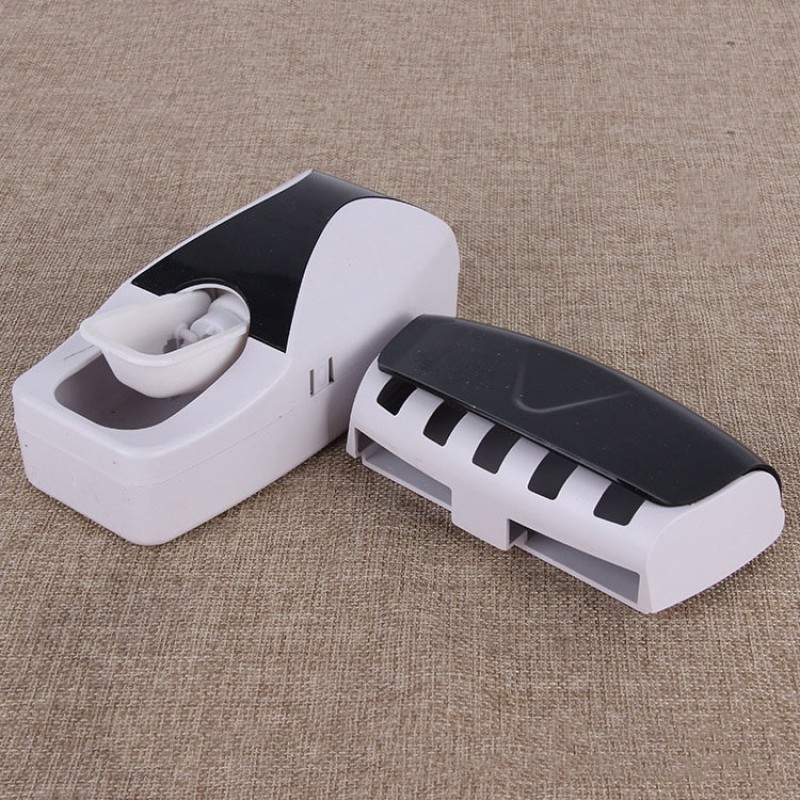 Home Punch-Free Creative Automatic Toothpaste Squeezer Toothbrush Holder Toothbrush Holder Wash Set