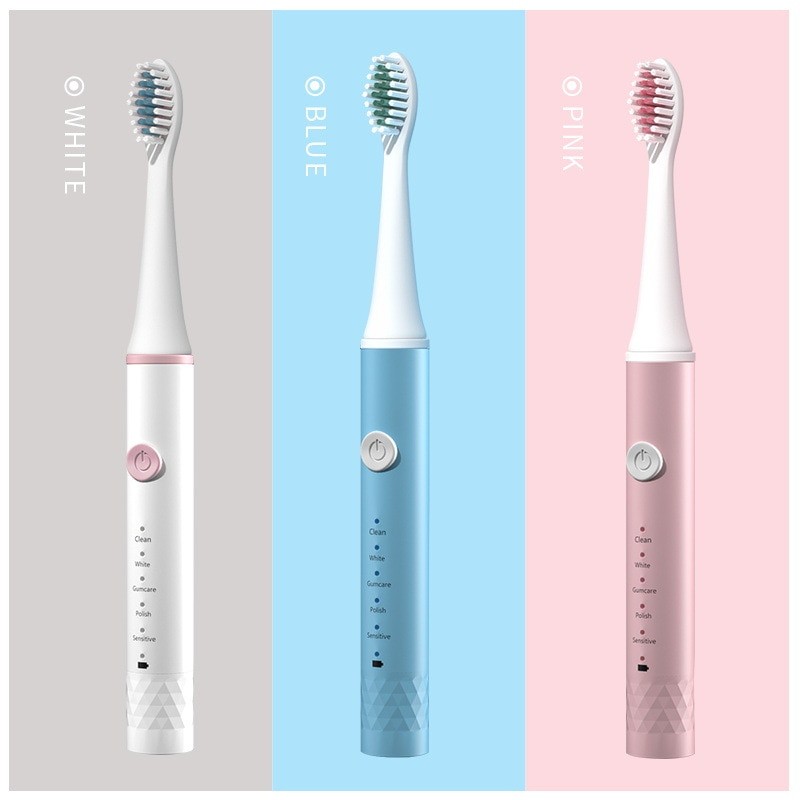 Cross-Border Jianpai Factory Direct Sales Electric Toothbrush Adult Rechargeable Ultrasonic Waterproof Student Party Men and Wom