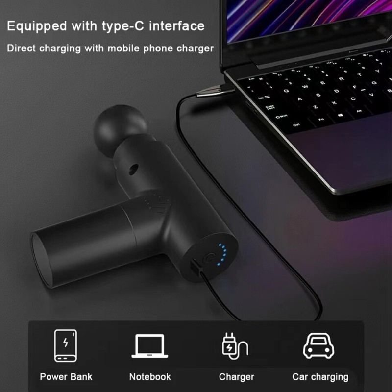 Xiaomi Mijia Massage Gun Deep Tissue Muscle Electric Massager Pain Relief for Body Neck Relaxation Fitness intelligen Fascia Gun