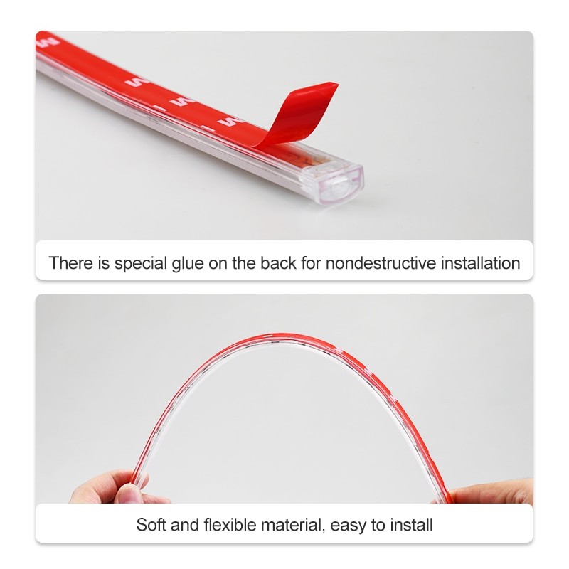 48 LED Car Interior Ambient Foot Light with USB Wireless Remote Music App Control Auto RGB Atmosphere Decorative Lamps