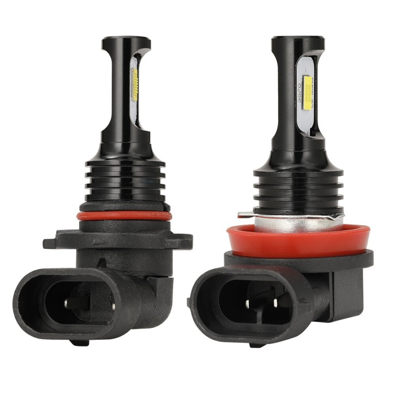 2Pcs CSP H4 H7 LED Headlight H11 H8 H9 H10 H1 H3 Car Fog Light Bulbs 9005 9006 Auto Driving Running Lamps 12000LM 80W 12V 24V