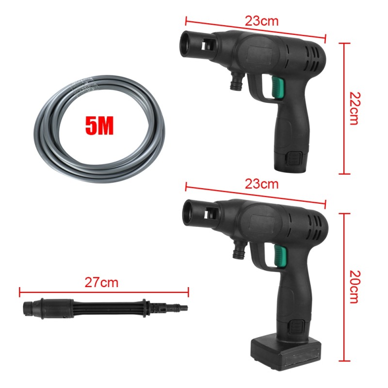 Cordless High Pressure Car Washer 60Bar 9000/20000mAh Cleaning Machine Car Wash Pressure Cleaner 1500W Portable Spray Water Gun