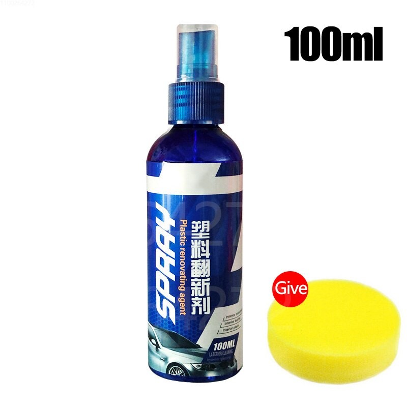 Auto Leather Plastic Restore Shine Car Interior Cleaner Long Lasting Maintain Gloss Auto Detailing Quick Coating Car Protection