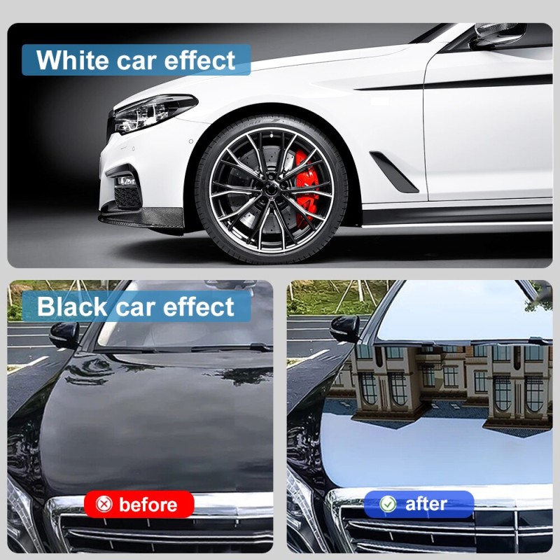 Ceramic Car Coating Paint Care Mirror Shine Crystal Wax Spray Nano Hydrophobic Coat Polish Polymer Detail Protection Liquid Wax