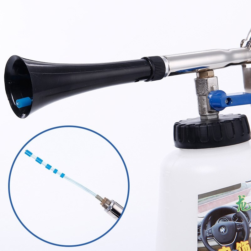 High Pressure Car Washer Dry Cleaning Gun Dust Remover Automobiles Water Gun Deep Clean Washing Tornado Cleaning Tool