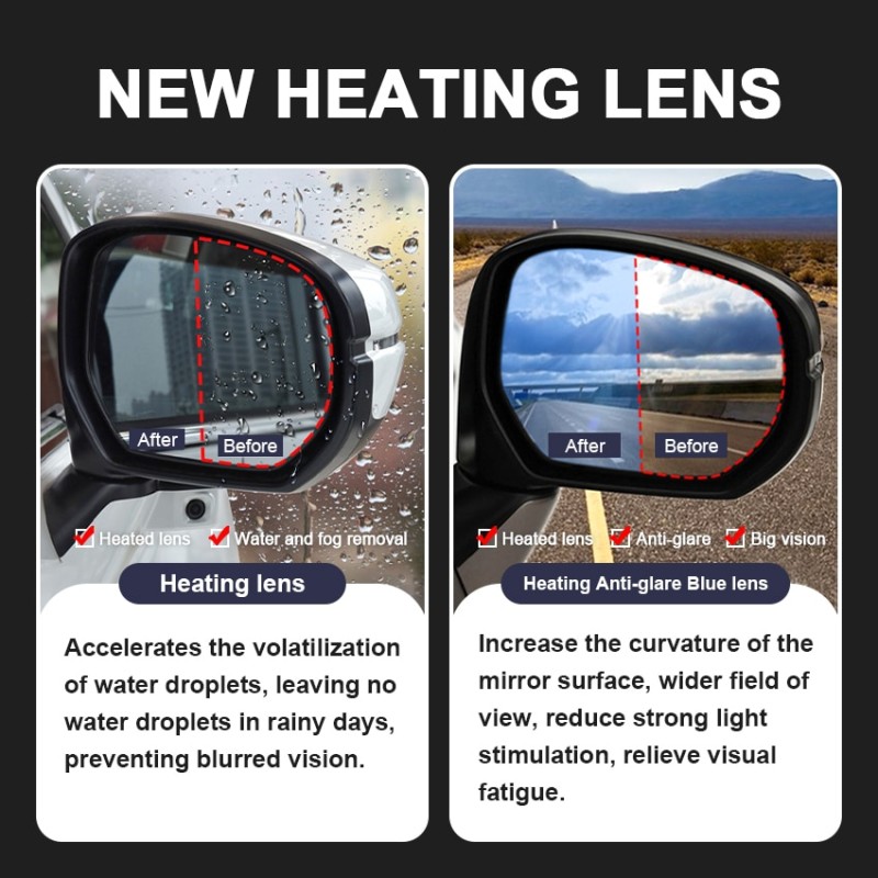 Car Rear Mirror Blind Spot Monitoring System BSD BSA BSM Radar Parking Sensor Assist Lane Changing For Hyundai Santafe 2013-2017