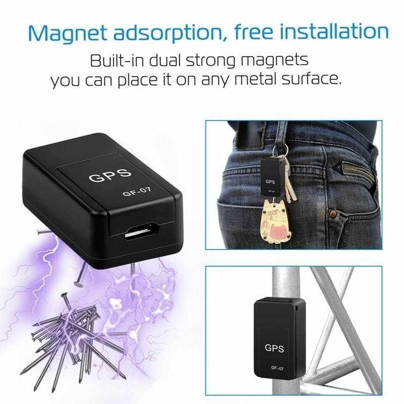 Mini GF-07 GPS Car Tracker Real Time Tracking Anti-Theft Anti-lost Locator Strong Magnetic Mount SIM Message Positioner