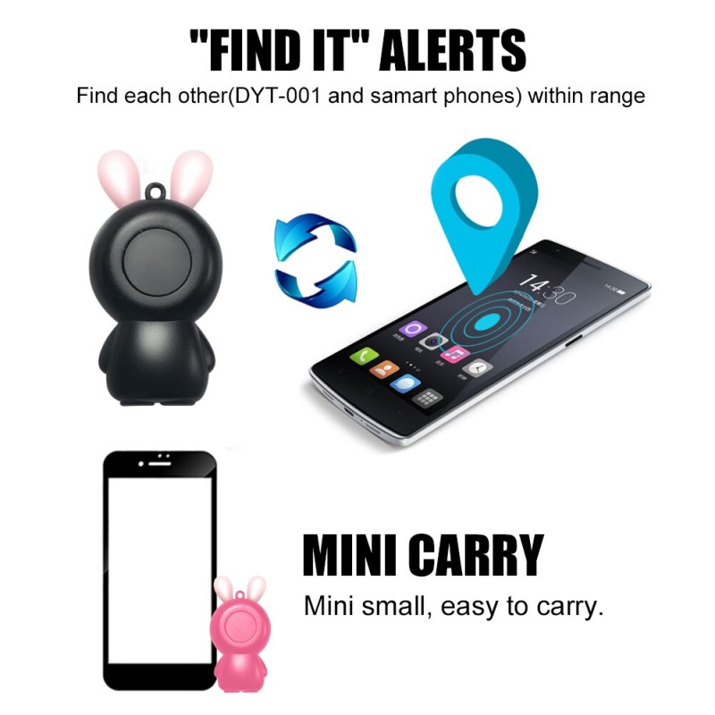 Mini Smart GPS Tracker Wireless Bluetooth Anti-Lost Device Key Finder Locator Anti Lost Alarm Sensor For Kids Pets Key Bicycle