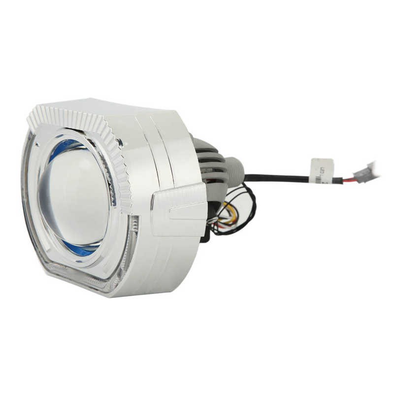 Angel Eyes Shrouds Projector Lens Bi LED Projector Lens ABS for H1 H4 H7 HB3 HB4 D1