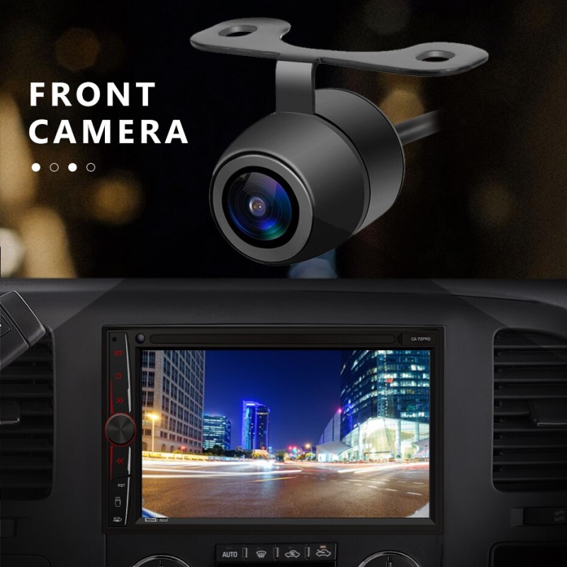 GRANDnavi Front View Camera Car Night Vision Waterproof  Auto Camera Car Radio Front Camera HD System