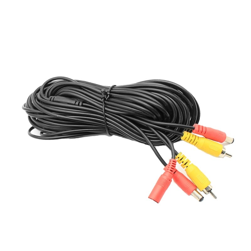 7M Video Cable For Car Rear View Camera Universal 7 Meters Wire For Connecting Reverse Camera With Car Multimedia Monitor