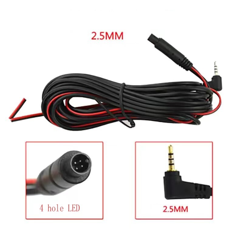 4 Pin HD Car Rear View Camera Reverse 4LED Night Vision Video Camera 170 Degree For Car Parking Camera Car Accessories