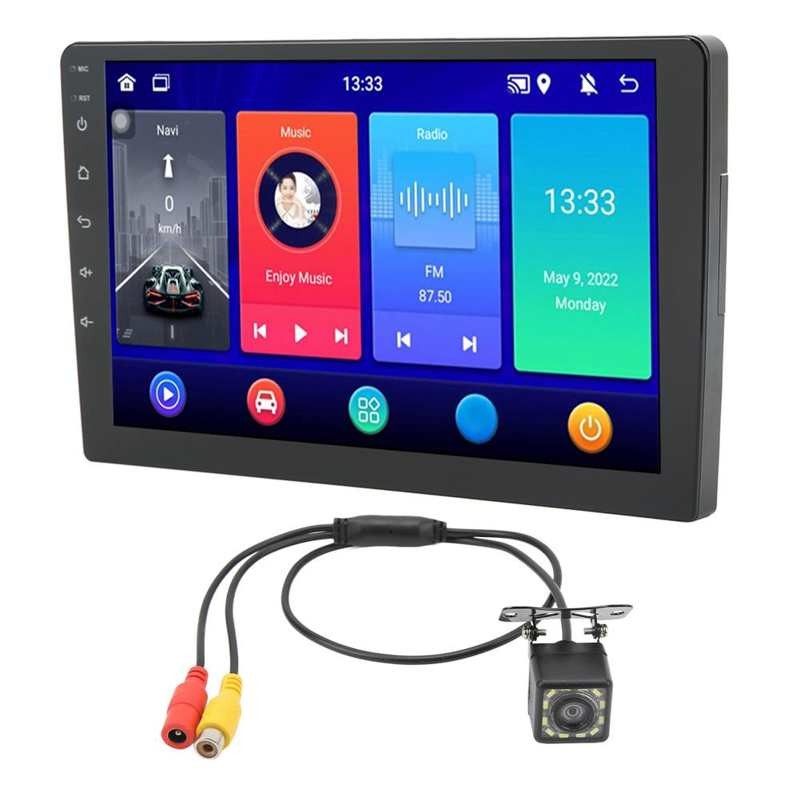 9 in Car Radio 4G RAM 32GB ROM DC12V Steering Wheel Control WIFI Connection Stereo GPS Navigation Multimedia Player New