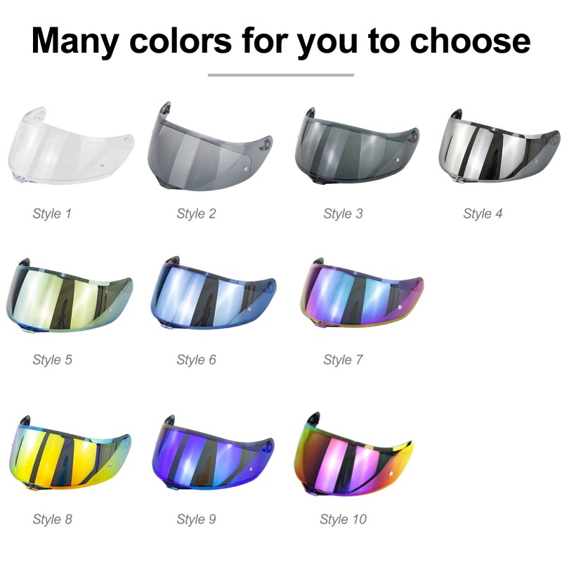 Motorcycle Visor Anti-scratch Wind Shield Helmet Visor Full Face Fit for AGV K1 K3SV K5 Glasses Visor Motorcycle Accessories