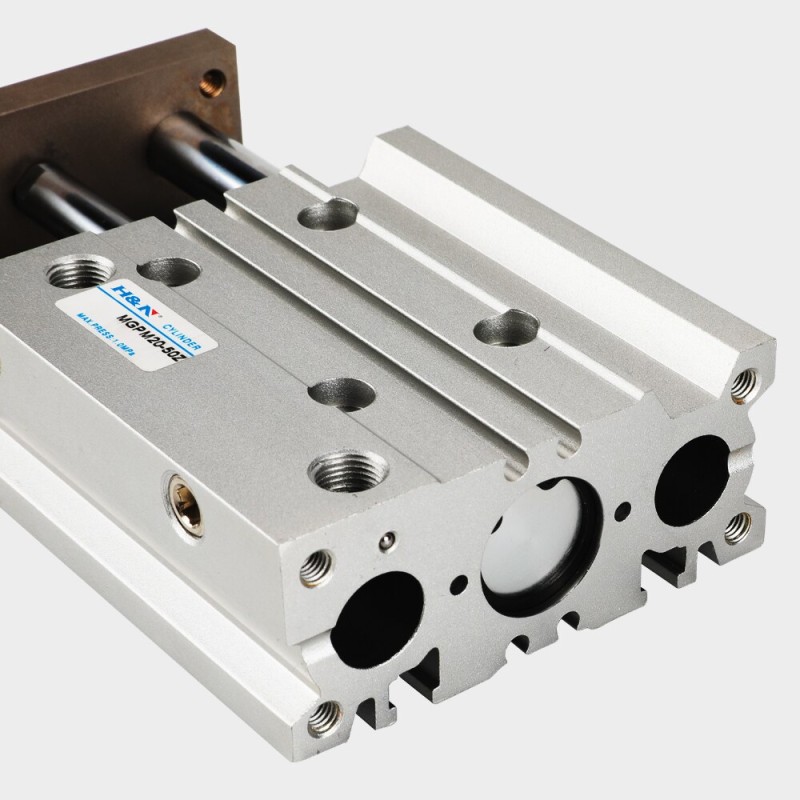 SMC type TCM pneumatic three-axis cylinder with guide rod MGPM12-10/20Z/30/40/50/75/100* 125S