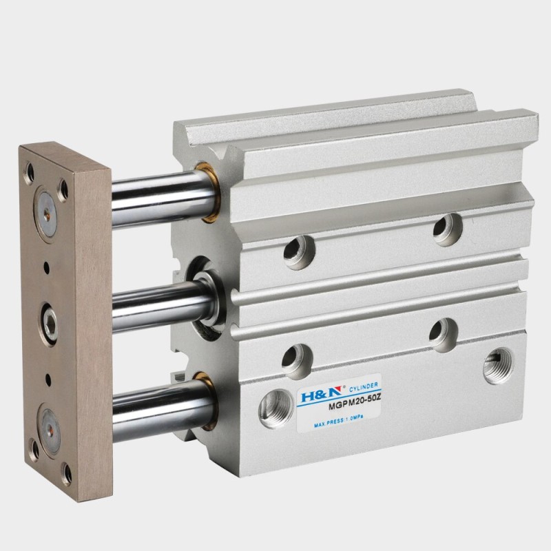 SMC type TCM pneumatic three-axis cylinder with guide rod MGPM12-10/20Z/30/40/50/75/100* 125S