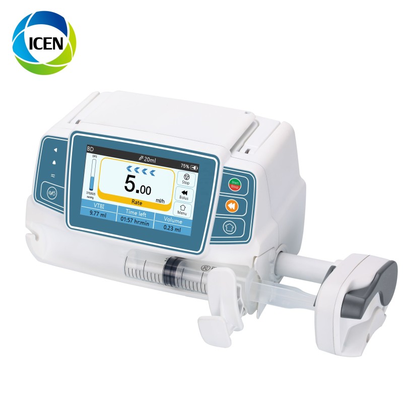 IN-GS50P Hospital ICU Single Channel Electric Injection Syringe Driver Pump Industry For Ambulance