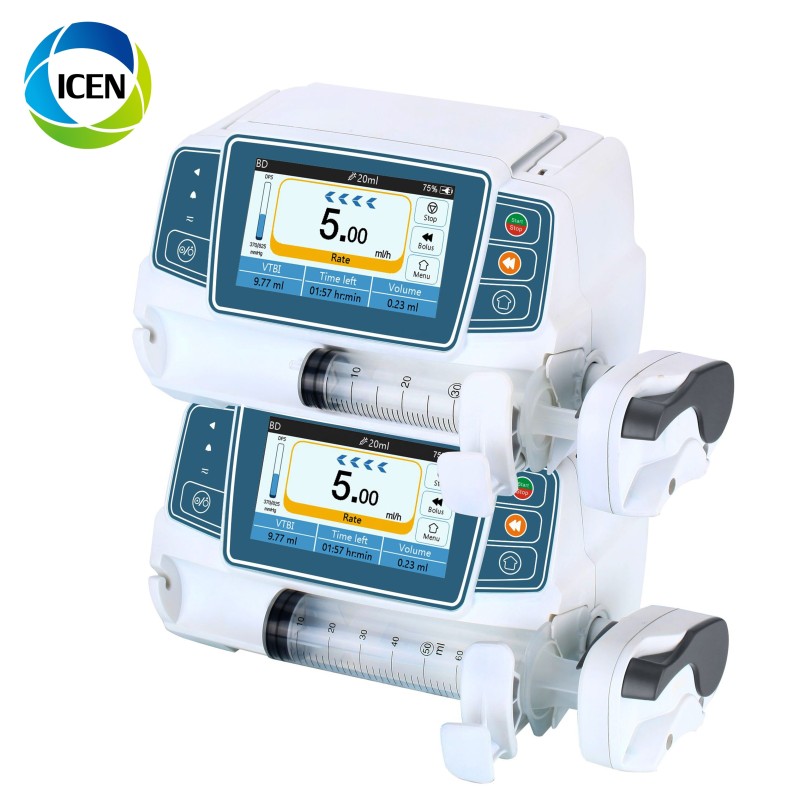 IN-GS50P Hospital ICU Single Channel Electric Injection Syringe Driver Pump Industry For Ambulance