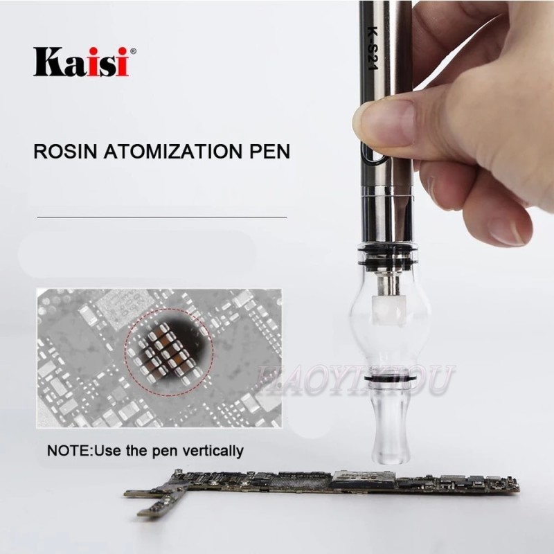 K-S21 Rosin Atomizer Motherboard IC Short Circuit Detector Rosin Pen Fast Detection Mobile Phone No Need Soldering Iron