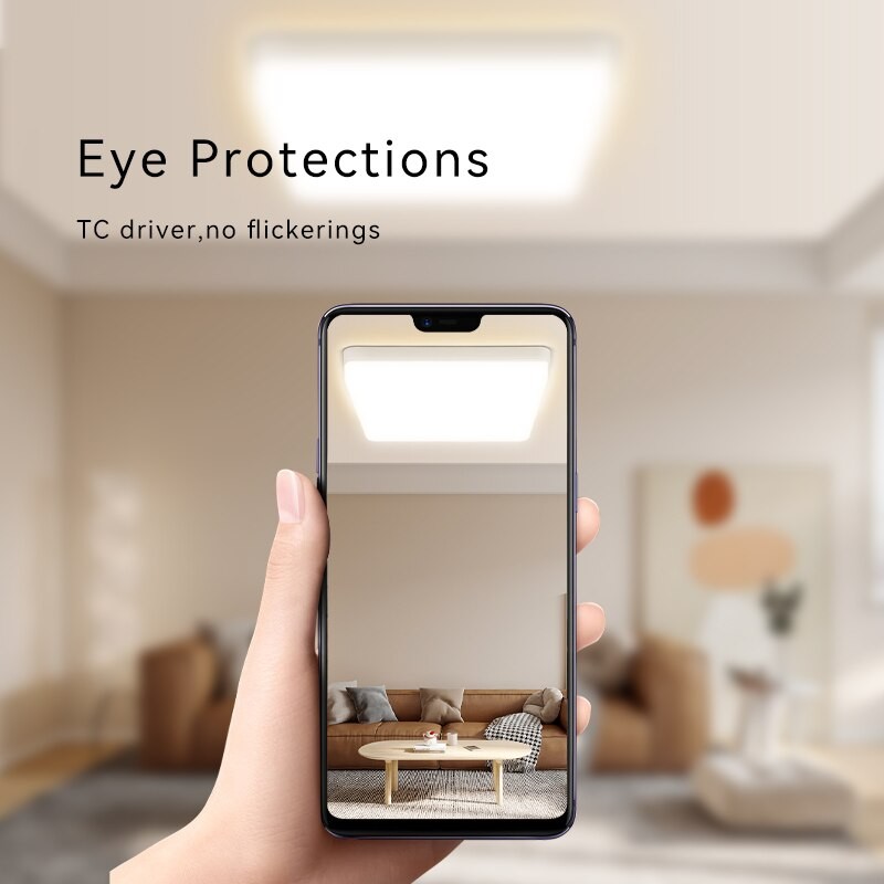 Modern Led Ceiling Lamp Square Ceiling Lights Warm Cold Lustre 220V 30W 40W Panel Light for Living Room Bedroom Home Lighting