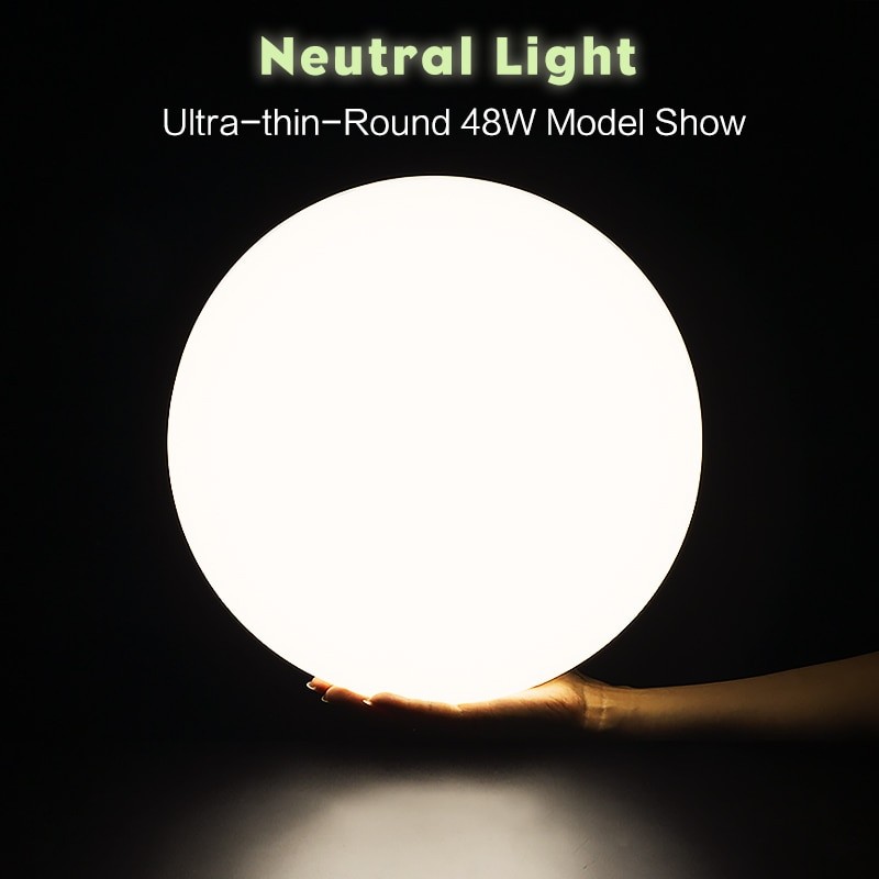 MARPOU Ultra-thin Round Ceiling Lamp MARPOU LED Modern Lights 220V110V Indoor Lighting Ceiling Chandelier Kitchen Bedroom Lamps