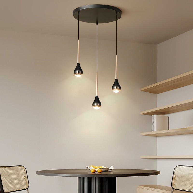 Led Dining Room Chandelier Nordic Dining Table Kitchen Bedroom Bedside Lamp Living Room Hotel Coffee Room Indoor Chandelier