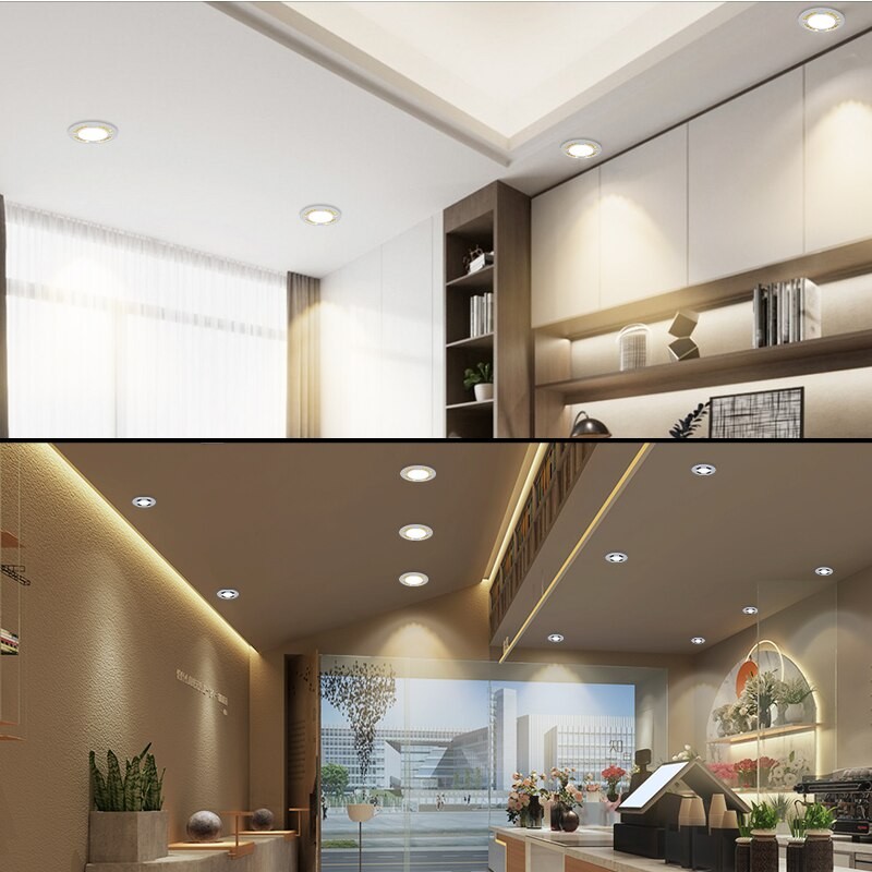Dimming Led Downlight for Living Room 9W 13W 18W 24W 110V 220V Indoor Lighting Ceiling Lamp Down light for Restaurant Bar