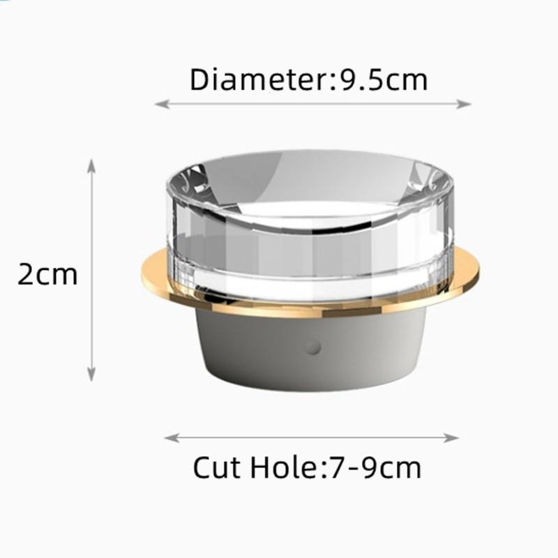 Led Downlight Ceiling Spot Lamp 5W 7W Dimmable AC110V 220V Recessed Indoor Lighting Living Room Bedroom