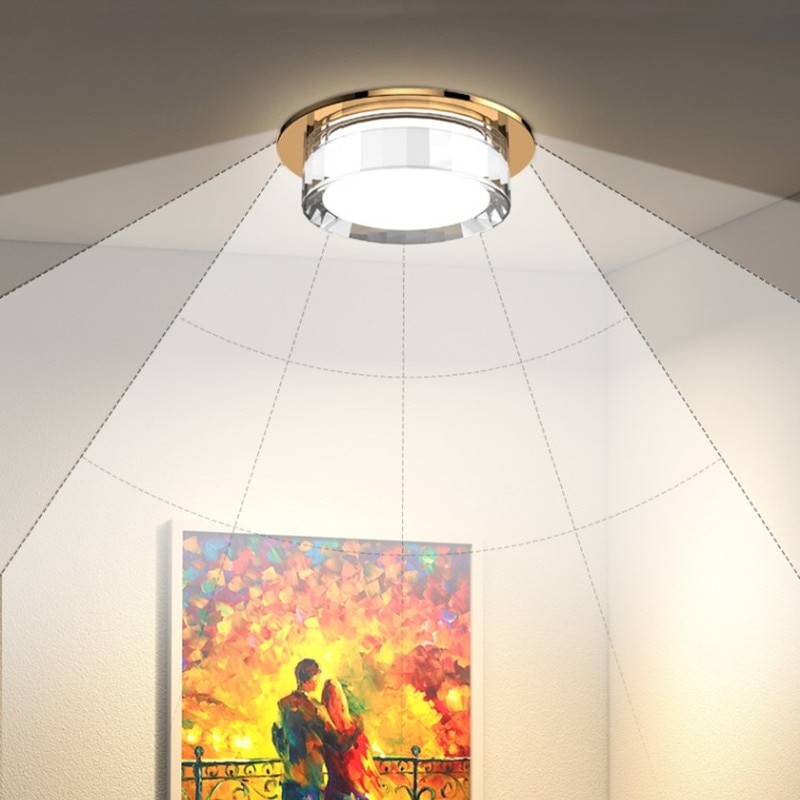 Led Downlight Ceiling Spot Lamp 5W 7W Dimmable AC110V 220V Recessed Indoor Lighting Living Room Bedroom