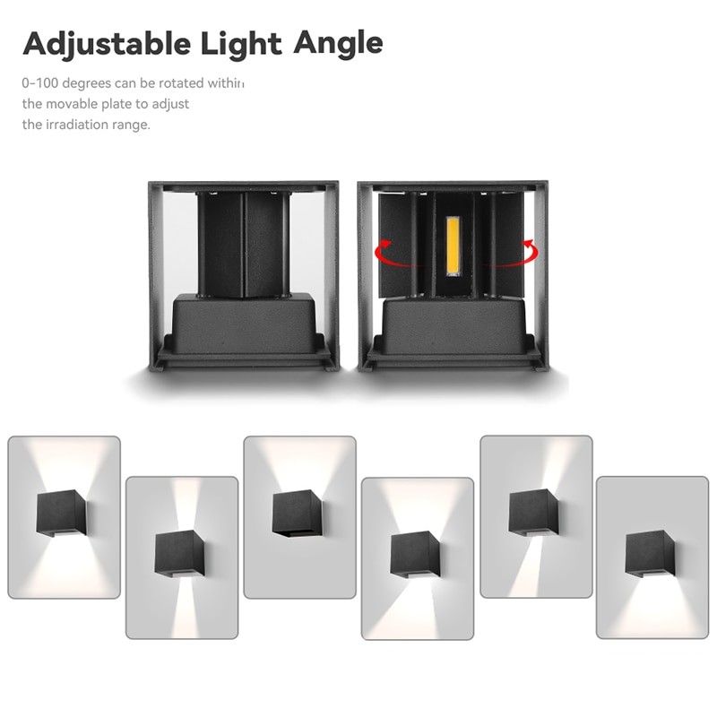 LED Wall Light Interior 6W Modern Decoration Lamp 85-265V Indoor Lighting For Home Stairs Bedside Living Room Wall Sconce Lamp