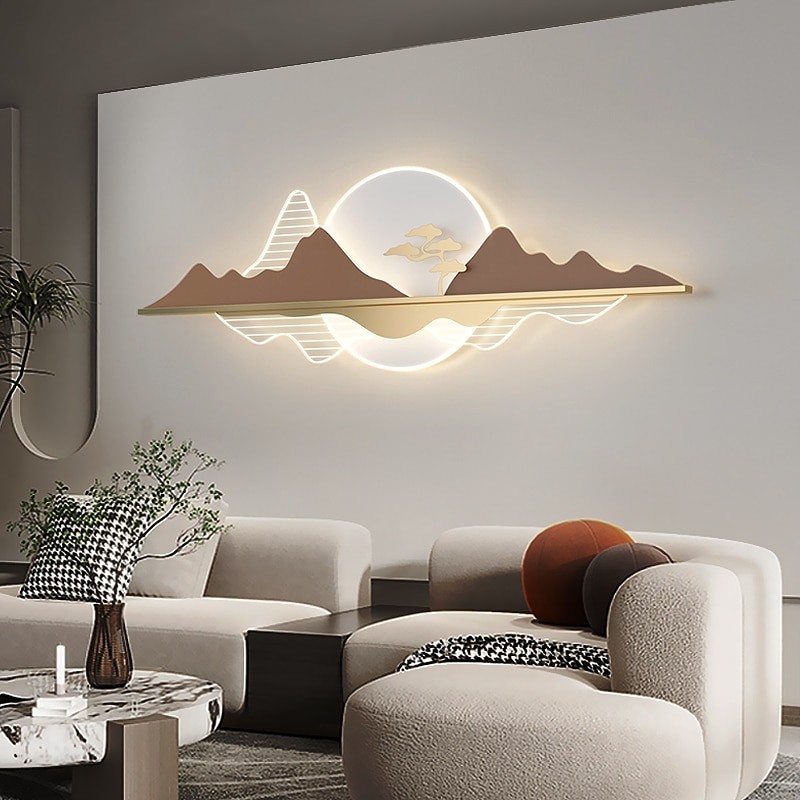 Modern Led Wall Lamp New Landscape design Wall Lights For Living Room Study Bedroom Dining Table Home Decoration Indoor Lighting