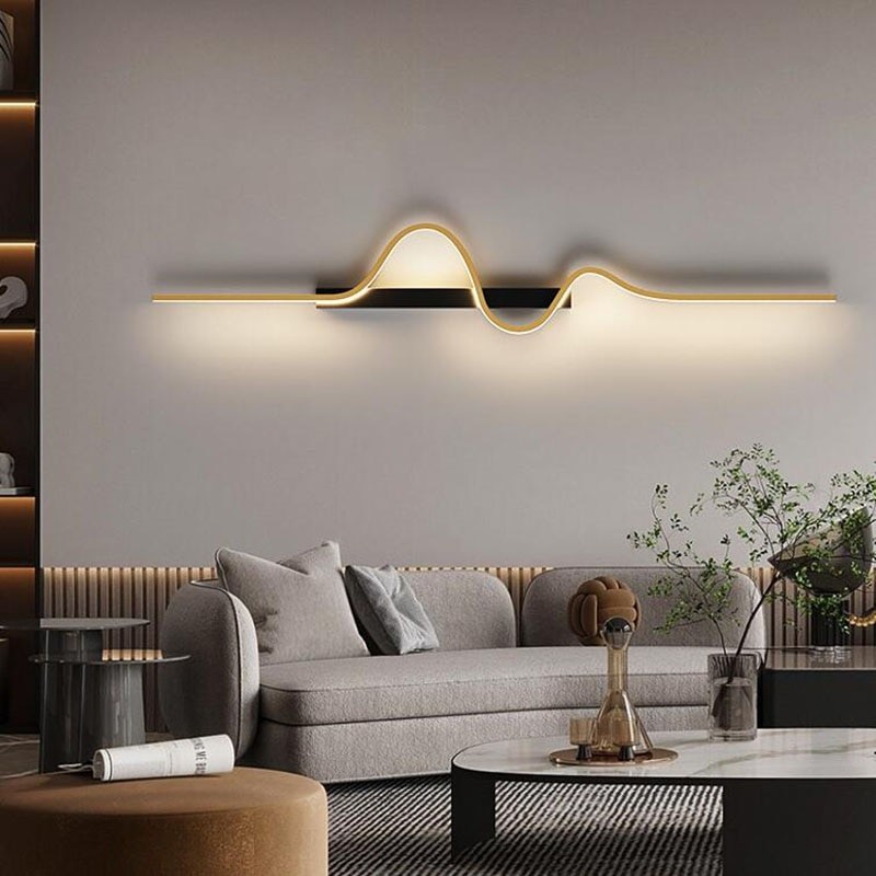 Led Bedside Wall Sconce Lamp For Living Room Bedroom Stair Modern Art Interior Wall Lights Light Fixture Night Lamps Home Decor