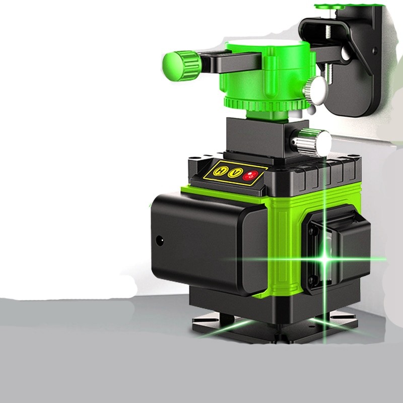 4x360Ã‚Â° Rechargeable Laser Level 16 Lines Green Beam Nivel Level 360 Self Leveling Laser Level 8/12 line High Capacity Battery