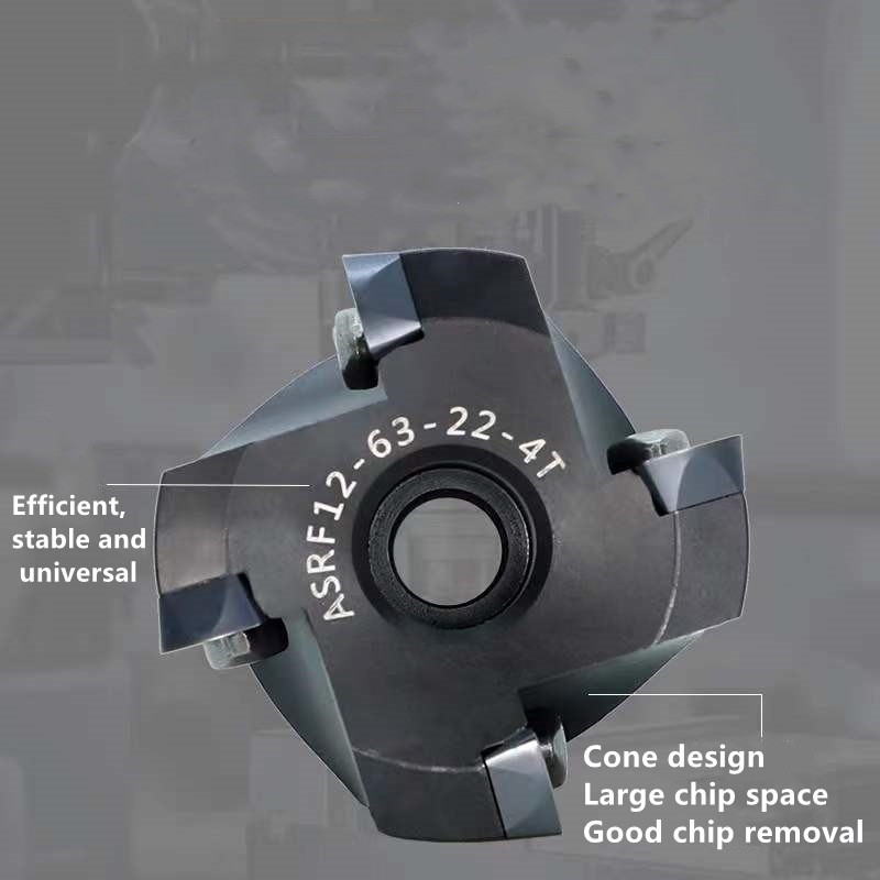 ASRF cutter head Adaptive SDMT120512 SDMT150512 SDMT milling cutter insert ASRF12 ASRF15 face mill cutter head shock-resistant