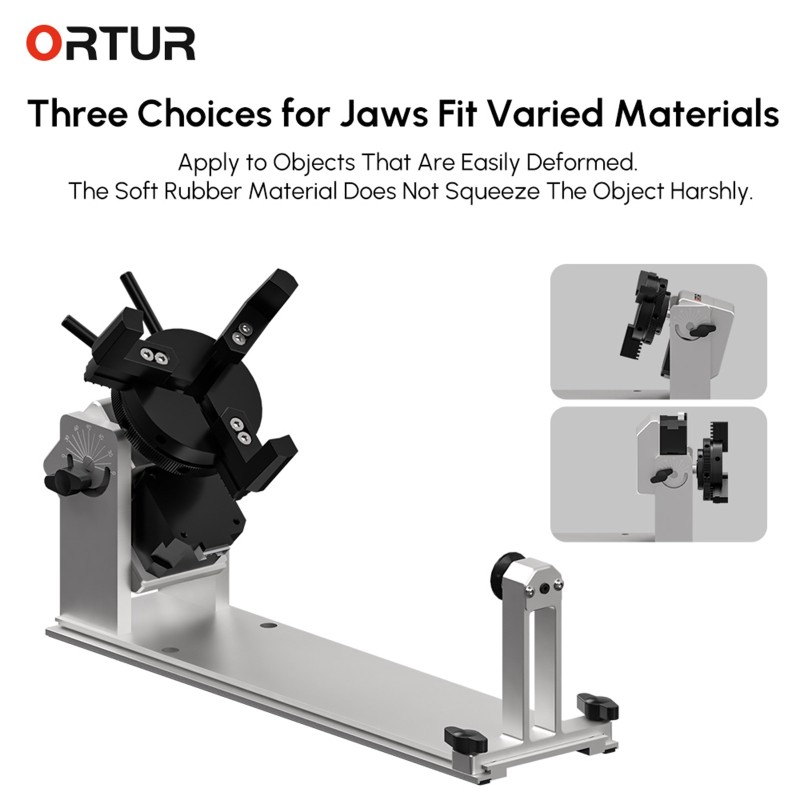 Ortur Y-axis Rotary Chuck for Laser Engraver (YRC1.0) Laser Engraving Machine Accessories