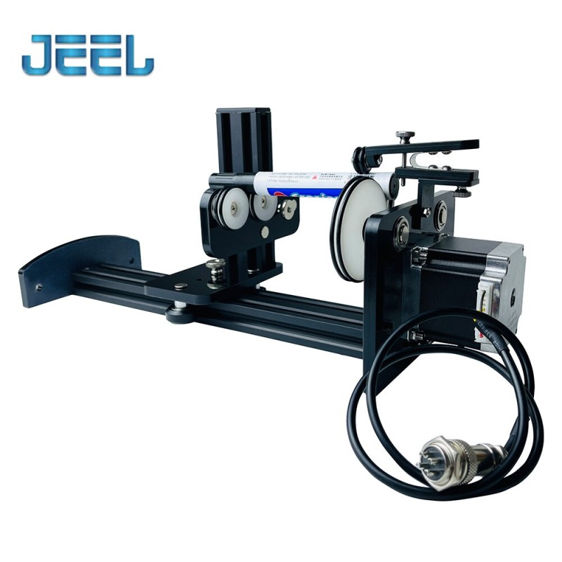 Rotary Axis Y-axis Rotary Roller Co2 Laser Engraver Attachment Use for Column Cylinder Bottle Cans Engraving