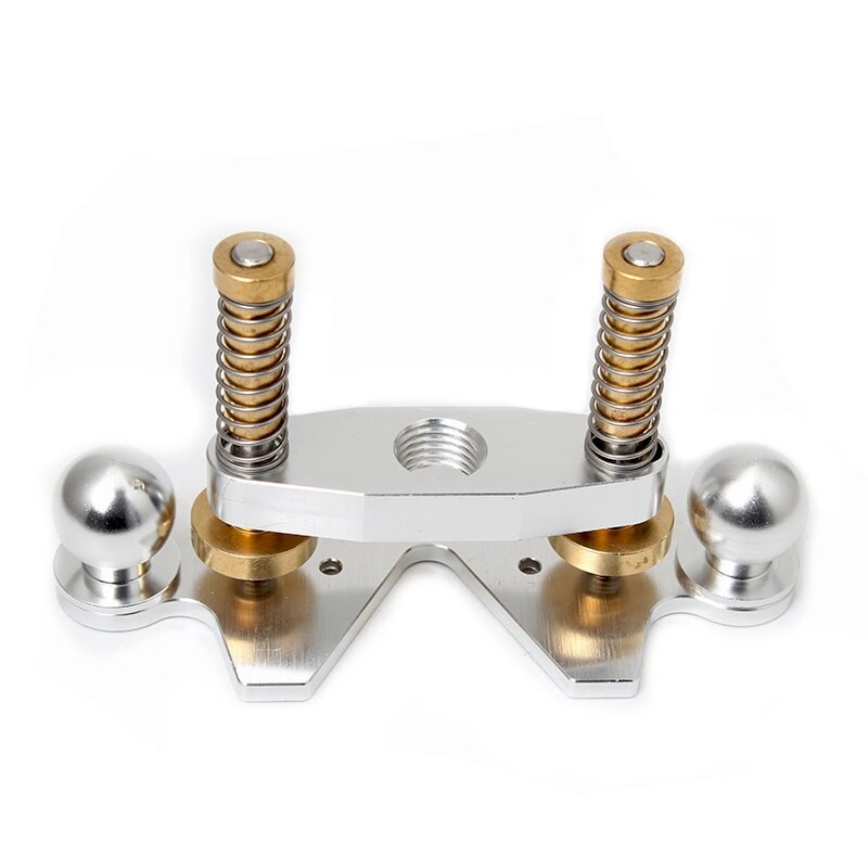 MAKLE Rotary Tool Plunge Base Aluminum alloy Precision Woodworking Circle Cutting Jig Milling Circle Slotting Guitar DIY Tool