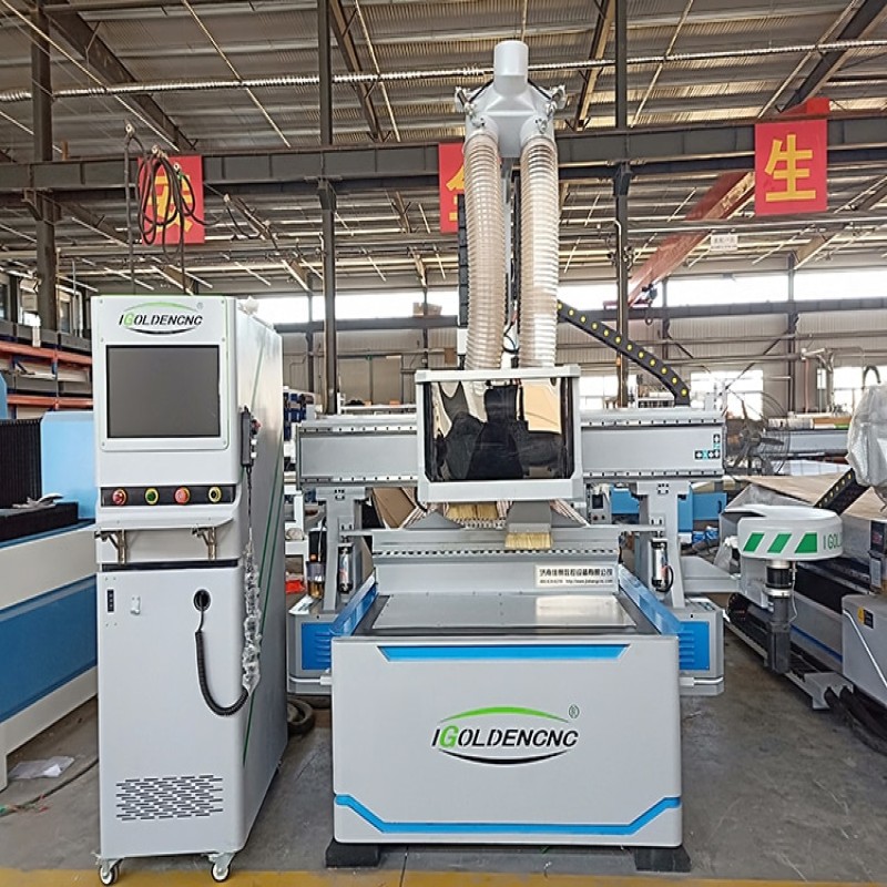 China Wood Cnc Router Atc 3axis 1325 2040 Wood Carving Furniture Kitchen Cabinets Making Machinery With Automatic Tool Changer