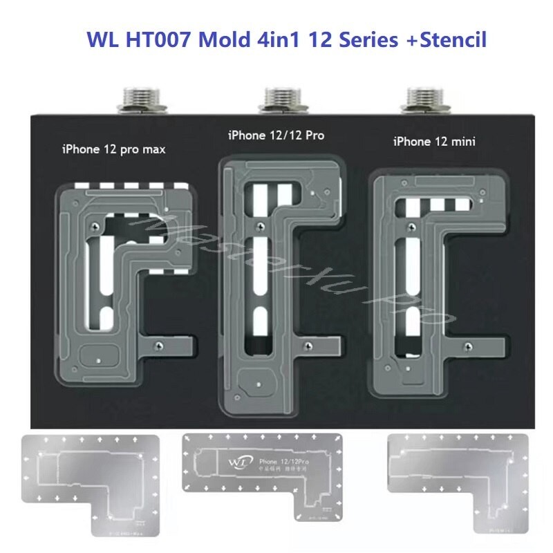 WL HT007 14 13 12 11 X Pro Heater Soldering Handle Holder Preheating Plateform Module For iPhone Frame Interposer BGA Reballing