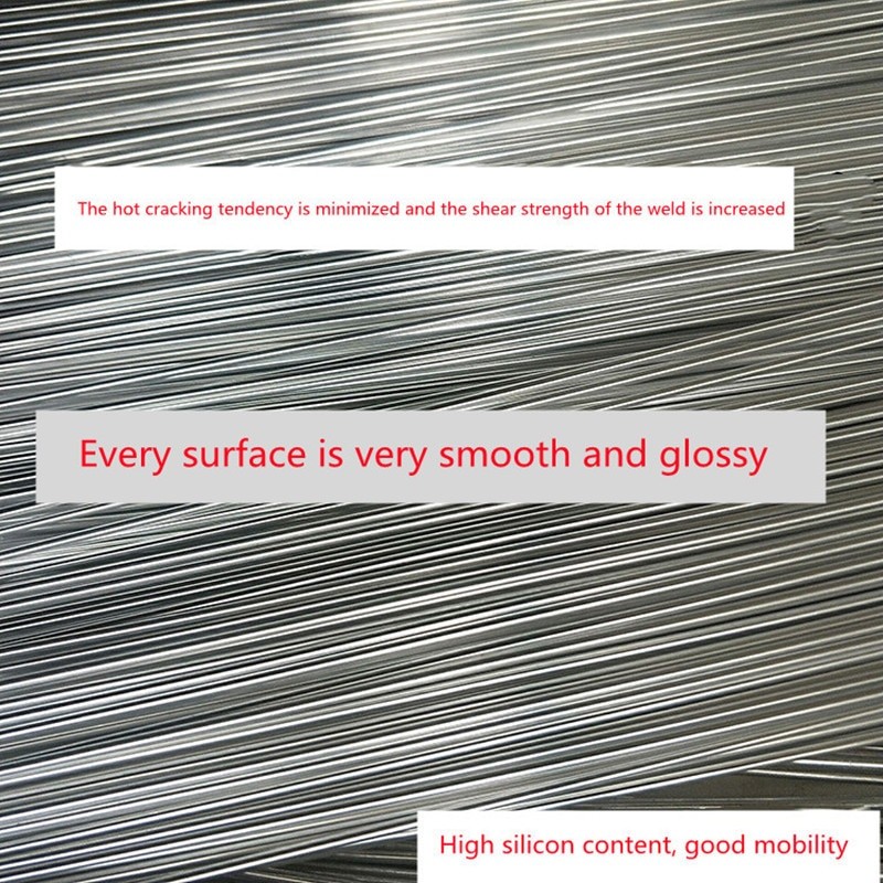 20pcs 2.0mm-33cm Low Temperature Easy Melt Aluminum Universal Welding Rod Cored Wire Rod Solder No Need Solder Powder Weld Bar