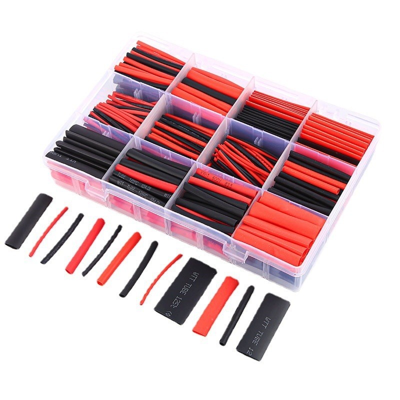 Soft Colorful Boxed Heat Shrinkable Tube Fast Delivery Insulation Heat Shrinkable Tube Waterproof Flame Retardant Sleeve