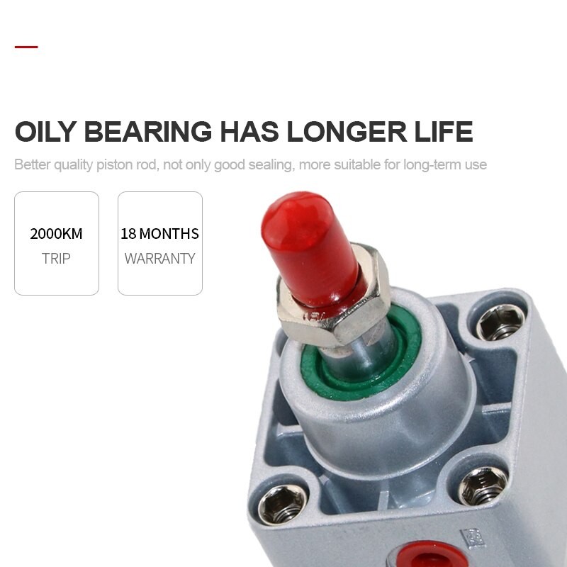 Pneumatic Cylinder SC Standard Air Cylinder 32/40/50/63/80/100mm Bore 25/50/75/100/125/150/175/200mm Stroke Pneumatic Cylinders