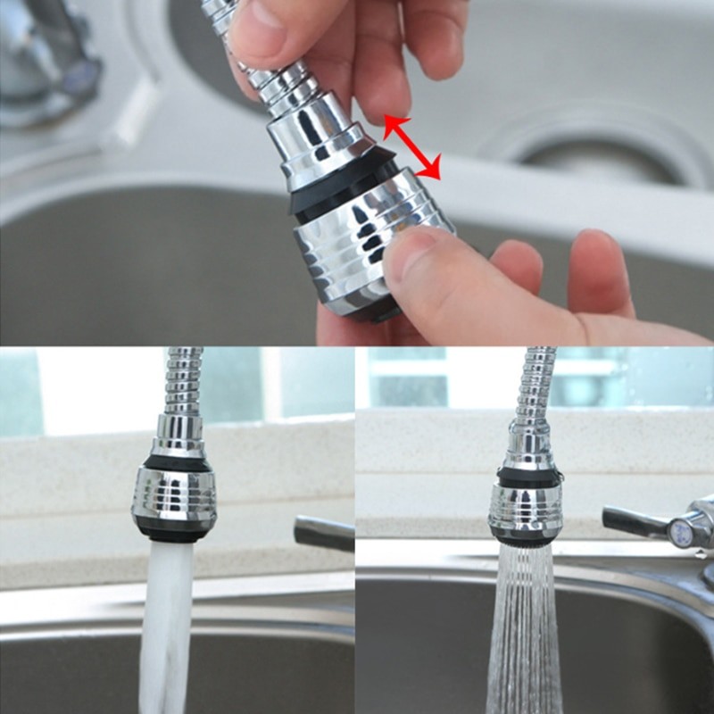 Faucet anti-splash head extender kitchen water saver universal rotating bubbler filter nozzle booster nozzle G419
