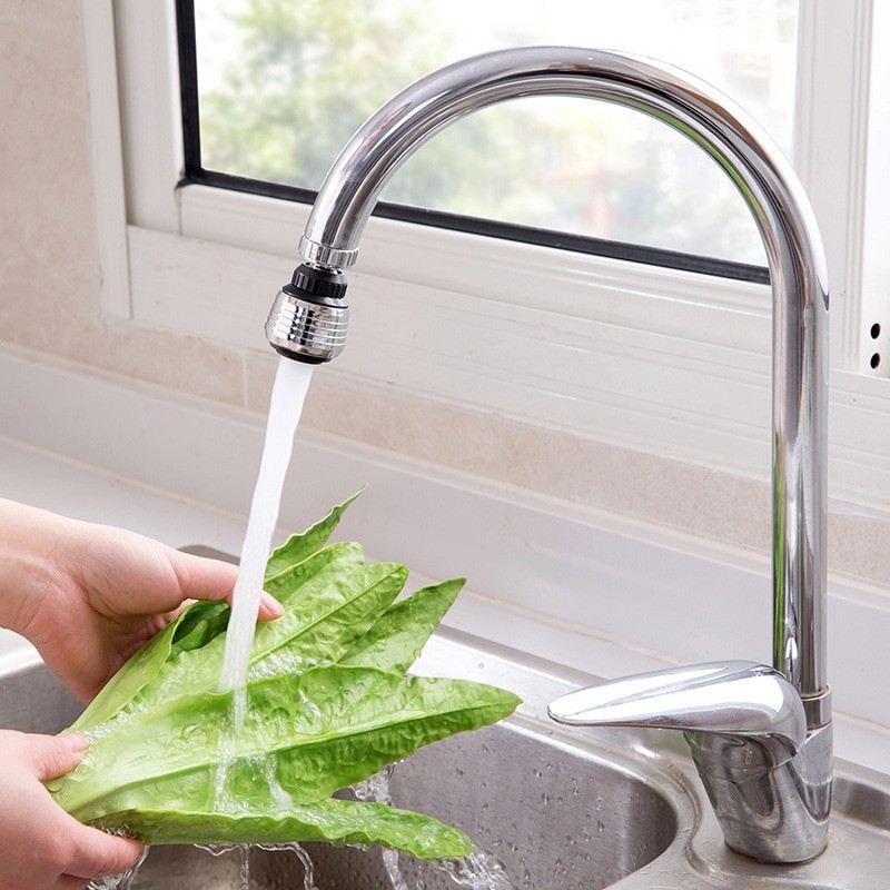 Faucet anti-splash head extender kitchen water saver universal rotating bubbler filter nozzle booster nozzle G419