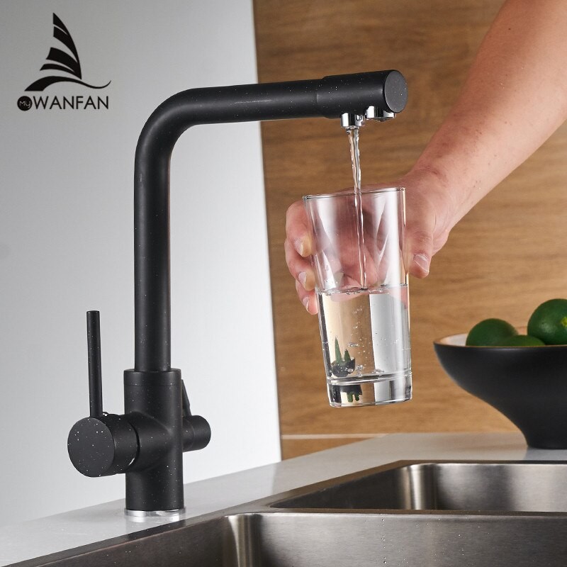 Israel G3/8 Basin Faucets Filter Kitchen Faucets Deck Mounted Mixer Tap 360 Rotation with Water Purification Features Mixer Tap