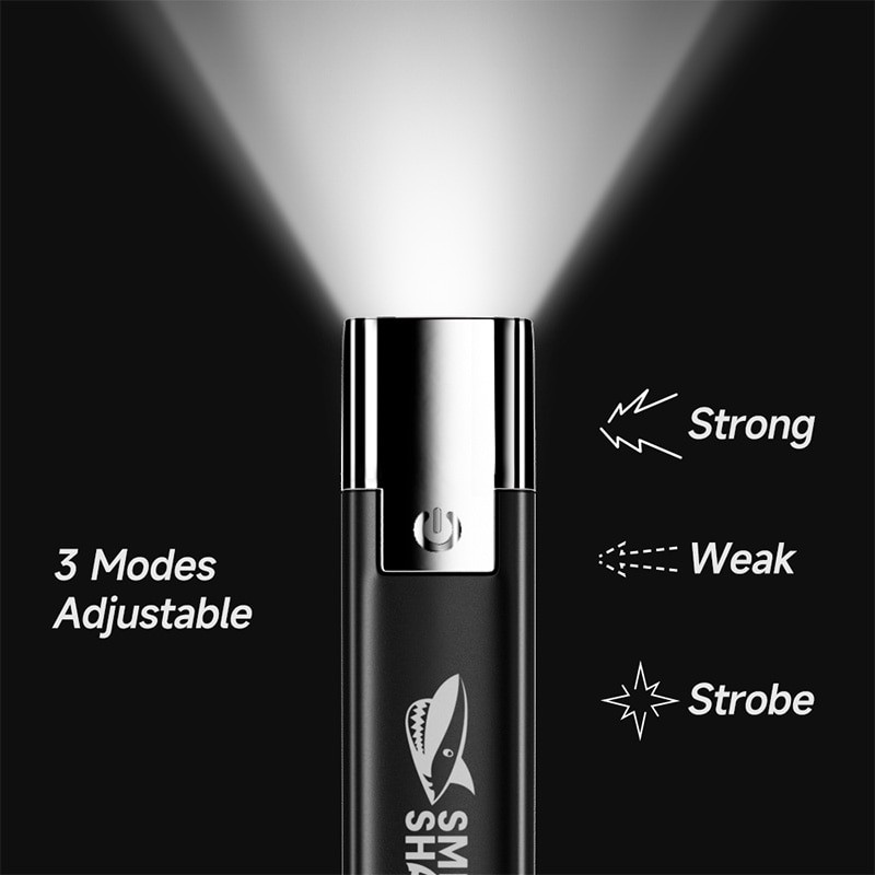 Super Bright LED Flashlight USB Rechargeable 18650 Battery Led Torch for Night Riding Camping Hunting Indoor Flash light