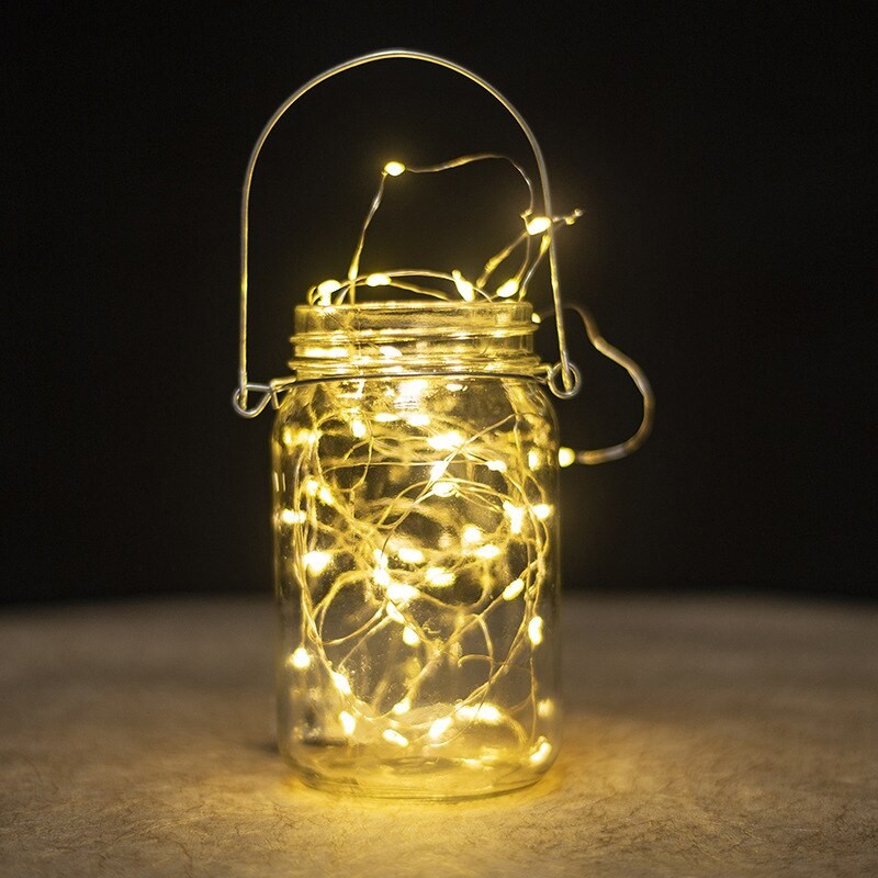 EW Copper Wire Light Led Copper Wire Light String Flower Cake Jewelry Shop Decorative Light Small String Light Holiday Christmas