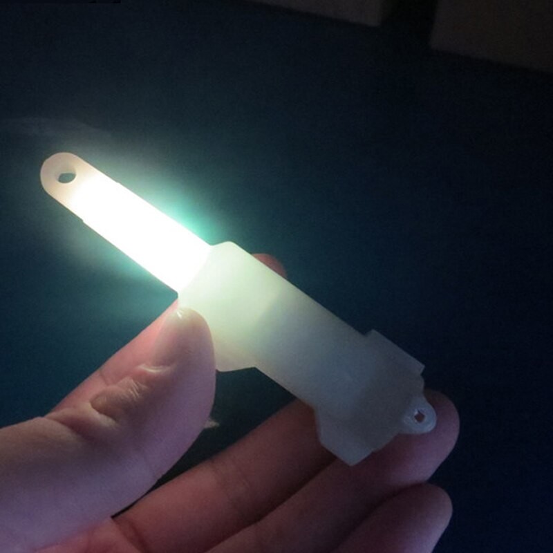 10Pcs LED Mini Underwater Fishing Attract Lamp Luminous Lure Fish Trapping Light 5 Color to Choose