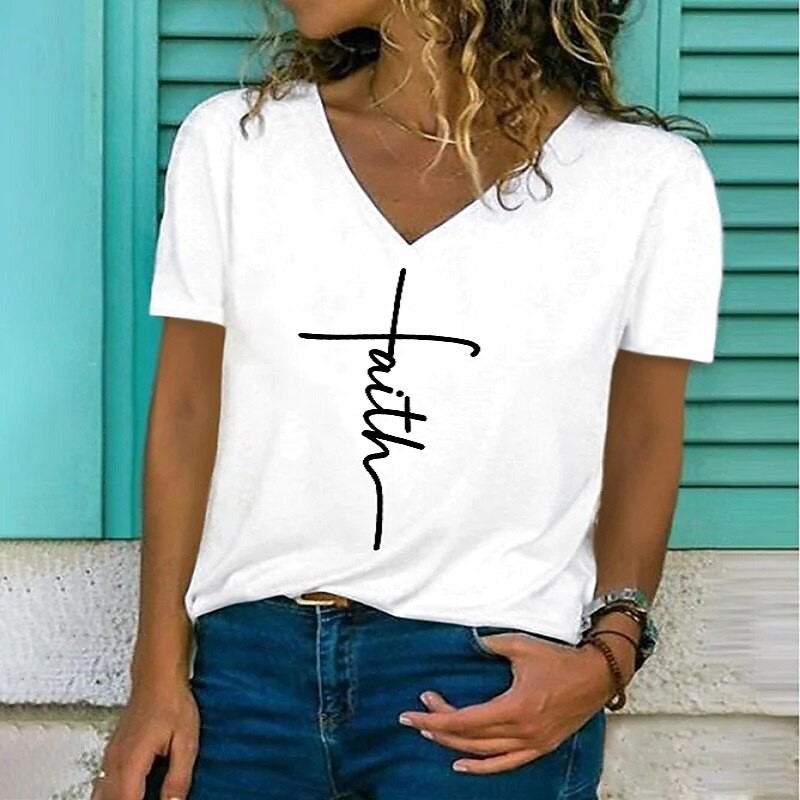 2022 Summer Women's Shirts Floral Print Street Tops Women's V-Neck Short Sleeve Shirts Summer Holiday Korean Tops